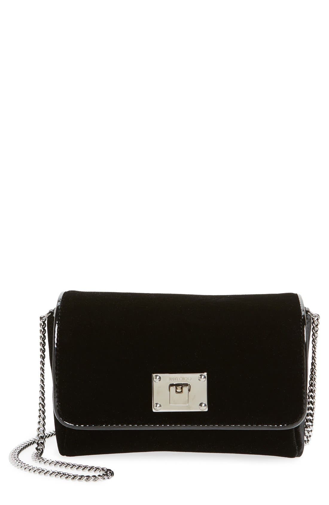 Jimmy Choo 'Ruby' Velvet Clutch Nordstrom