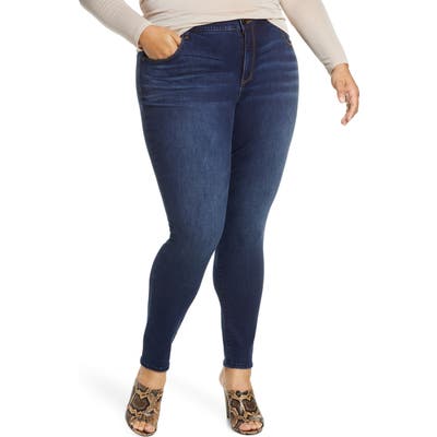 Plus Size Wit & Wisdom Ab-Solution High Waist Denim Leggings, Blue (Plus Size) (Nordstrom Exclusive)