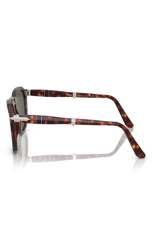 Persol 54mm Square Sunglasses In Havana/green