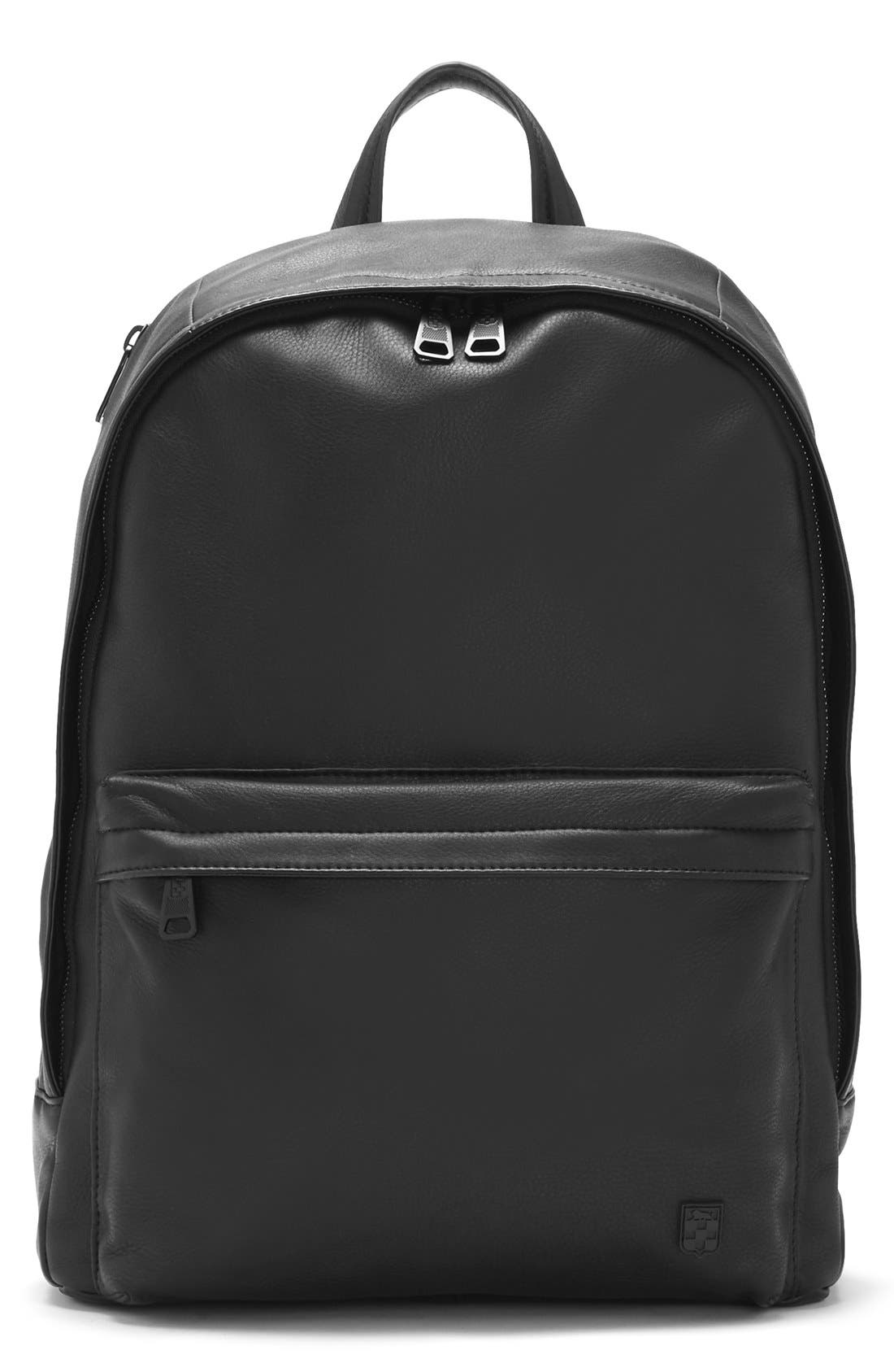 vince camuto leather backpack