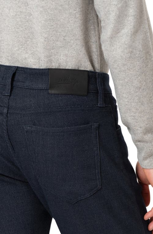 34 Heritage Courage Stretch Twill Straight Leg Pants In Navy Fancy