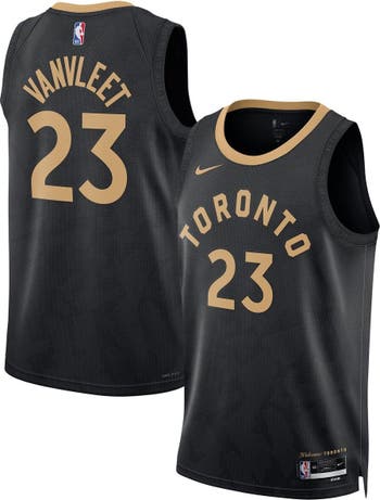 Nike City Edition Toronto Raptors Authentic Fred Vanvleet Basketball Jersey  40 S