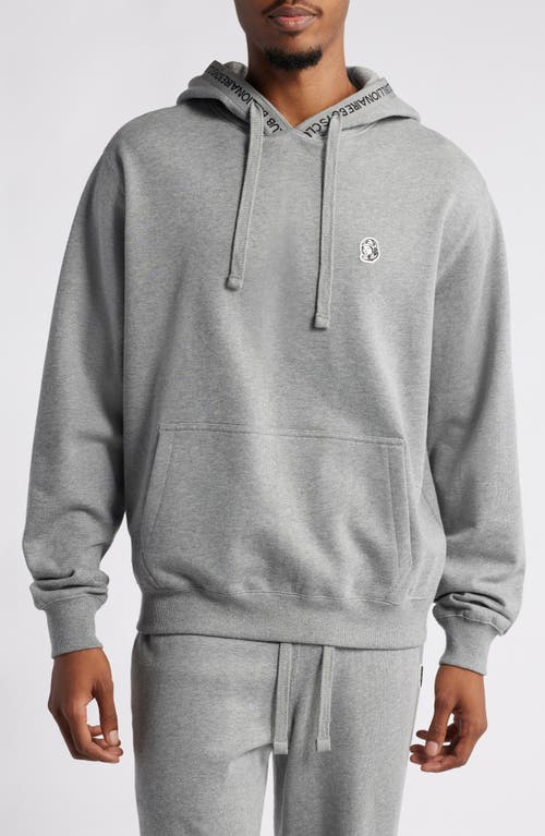 Shop Billionaire Boys Club Mind Graphic Hoodie In Dark Heather Grey