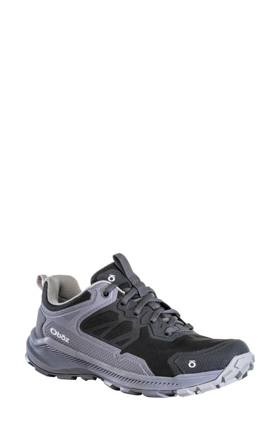 Shop Oboz Katabatic Low Hiking Sneaker In Dark Mineral