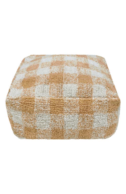 Lorena Canals Vichy Pouf in Honey at Nordstrom