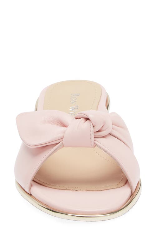 Ron White Chrissie Slide Sandal In Blush