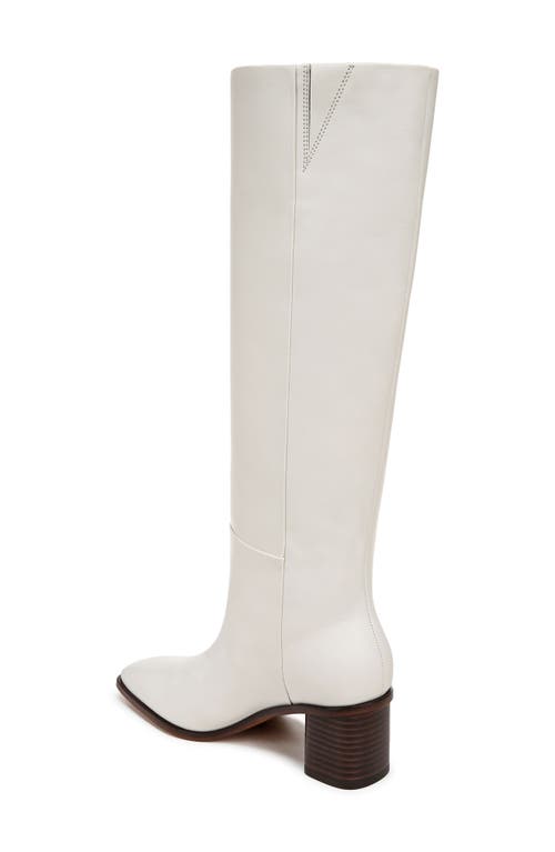 Shop Vince Gerrie Knee High Boot In Milk