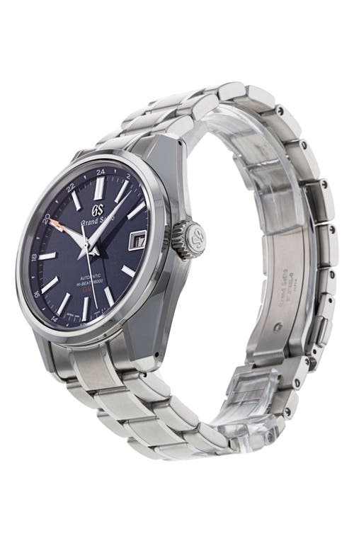 Watchfinder & Co. Grand Seiko  Heritage Collection Bracelet Watch, 40mm In Silver/blue