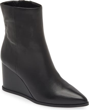 Nordstrom Prince Pointed Toe Wedge Bootie (Women) | Nordstrom