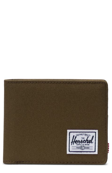 Brouk & Co Stanford Genuine Leather Card Case Forest Green at Nordstrom Rack - Mens Accessories - M