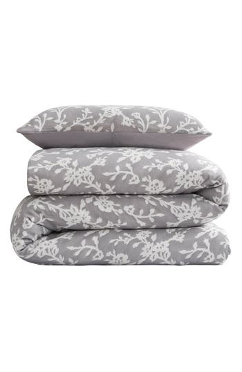 Lucky Brand Fiora Floral Comforter Set In Grey Floral