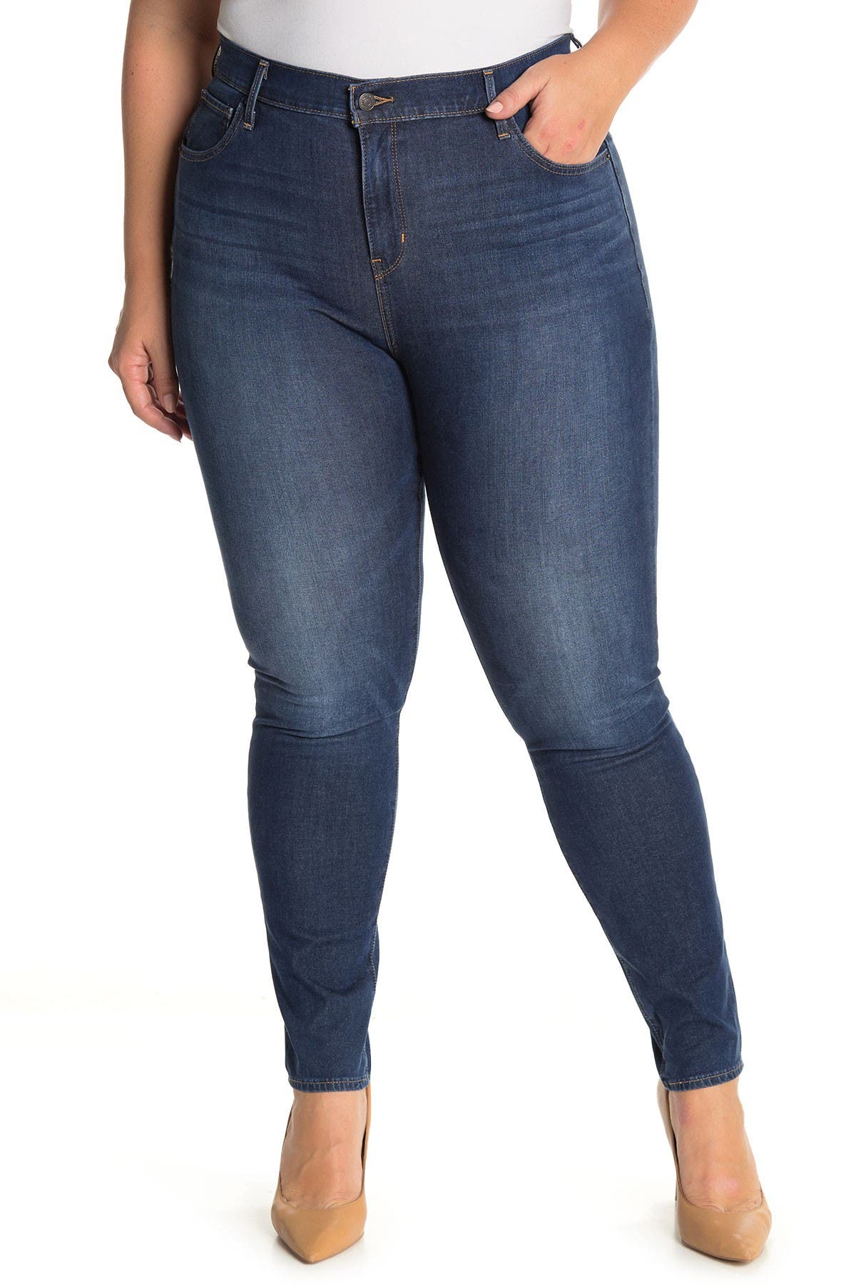 plus size high waisted levi jeans