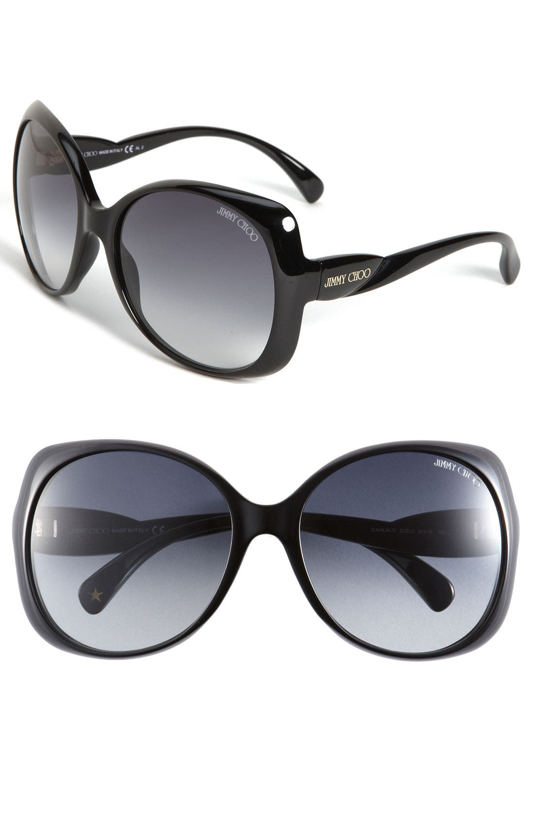 Jimmy Choo 'Dahlia' Oversized Sunglasses Nordstrom