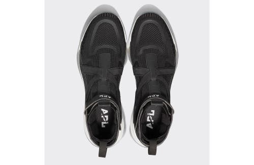 Apl Athletic Propulsion Labs Apl Superfuture Sneakers In Black/white/clear