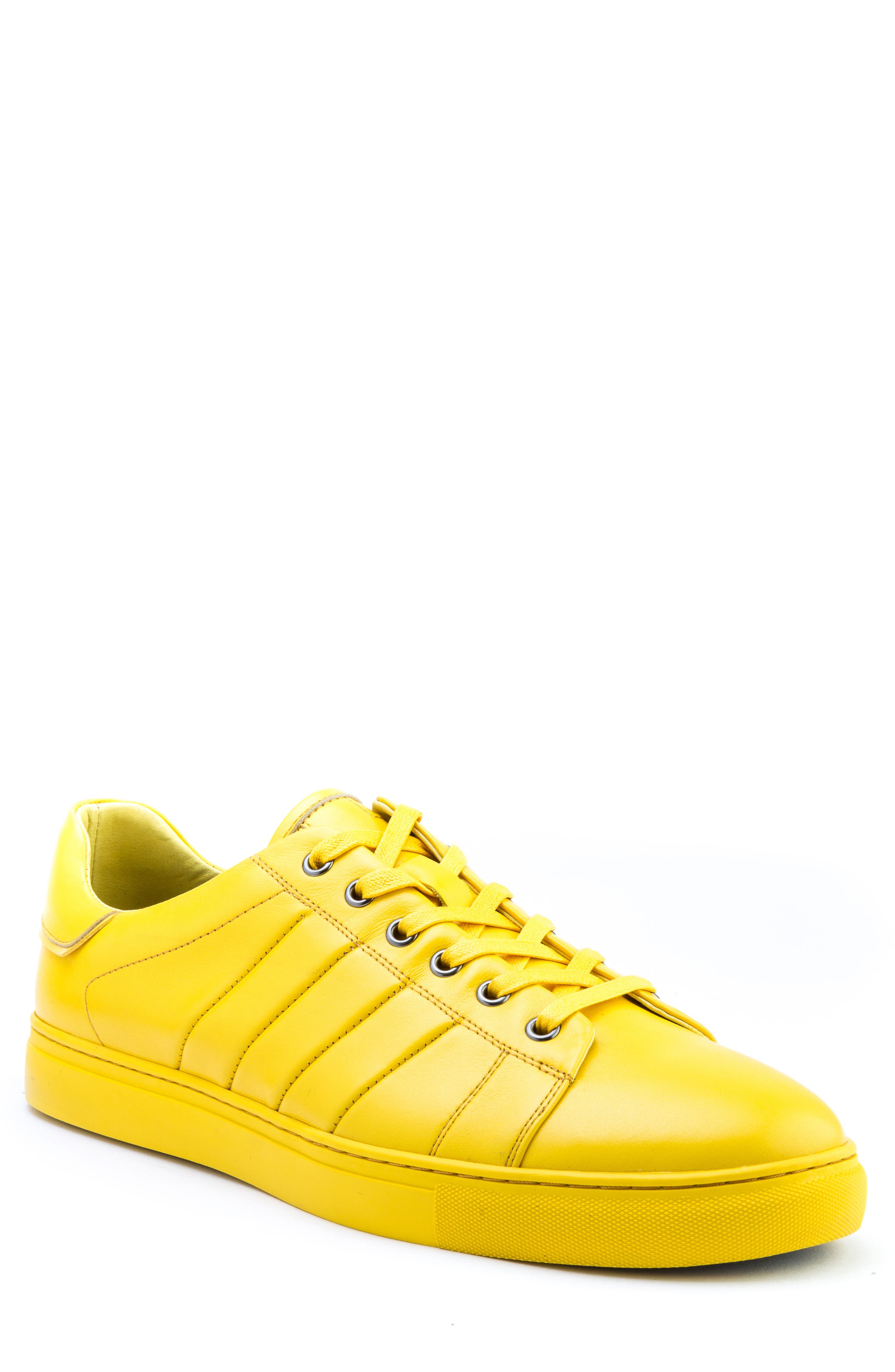 badgley mischka yellow shoes