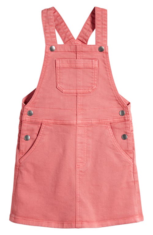 Shop Tucker + Tate Kids' Denim Pinafore Dress In Pink Rapture