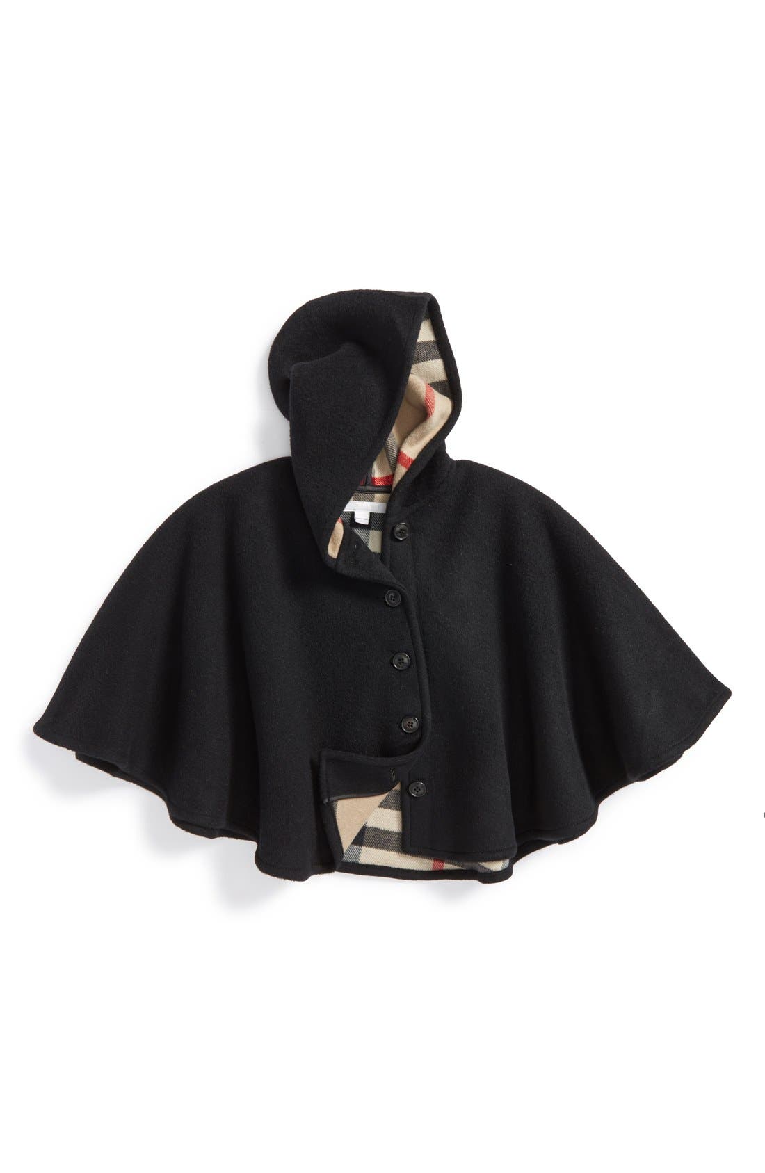 girls burberry cape