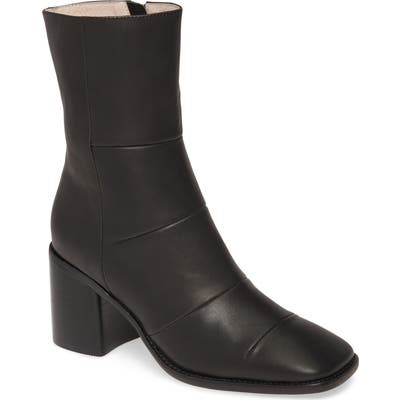 Intentionally Blank More Hugs Bootie, Black