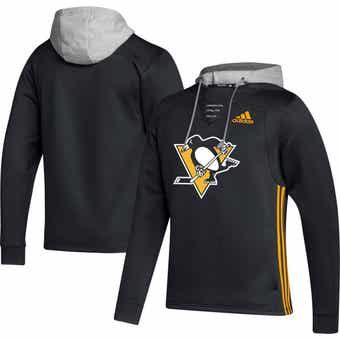 Women's Fanatics Branded Black/Gold Pittsburgh Penguins Top Speed Lace-Up Pullover Sweatshirt