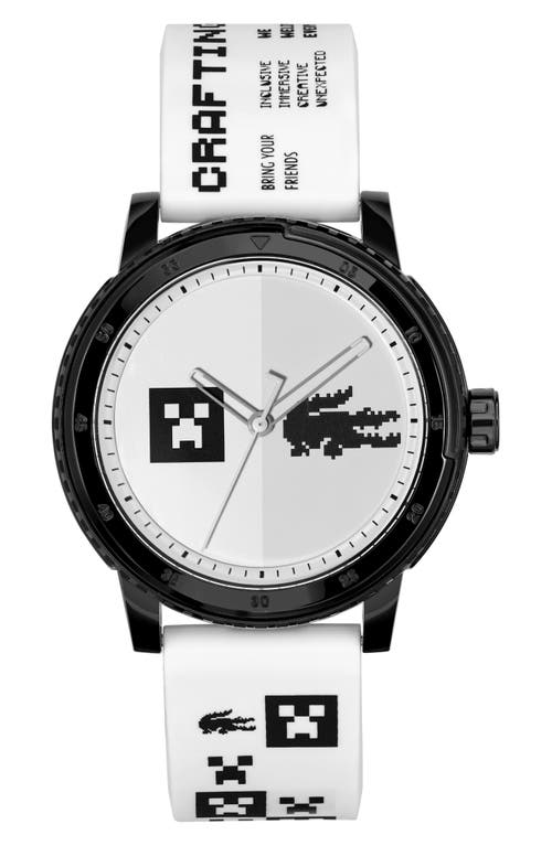 Lacoste x Minecraft Silicone Strap Watch