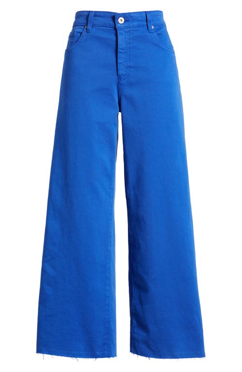 Ag Saige High Waist Ankle Wide Leg Jeans In Blue