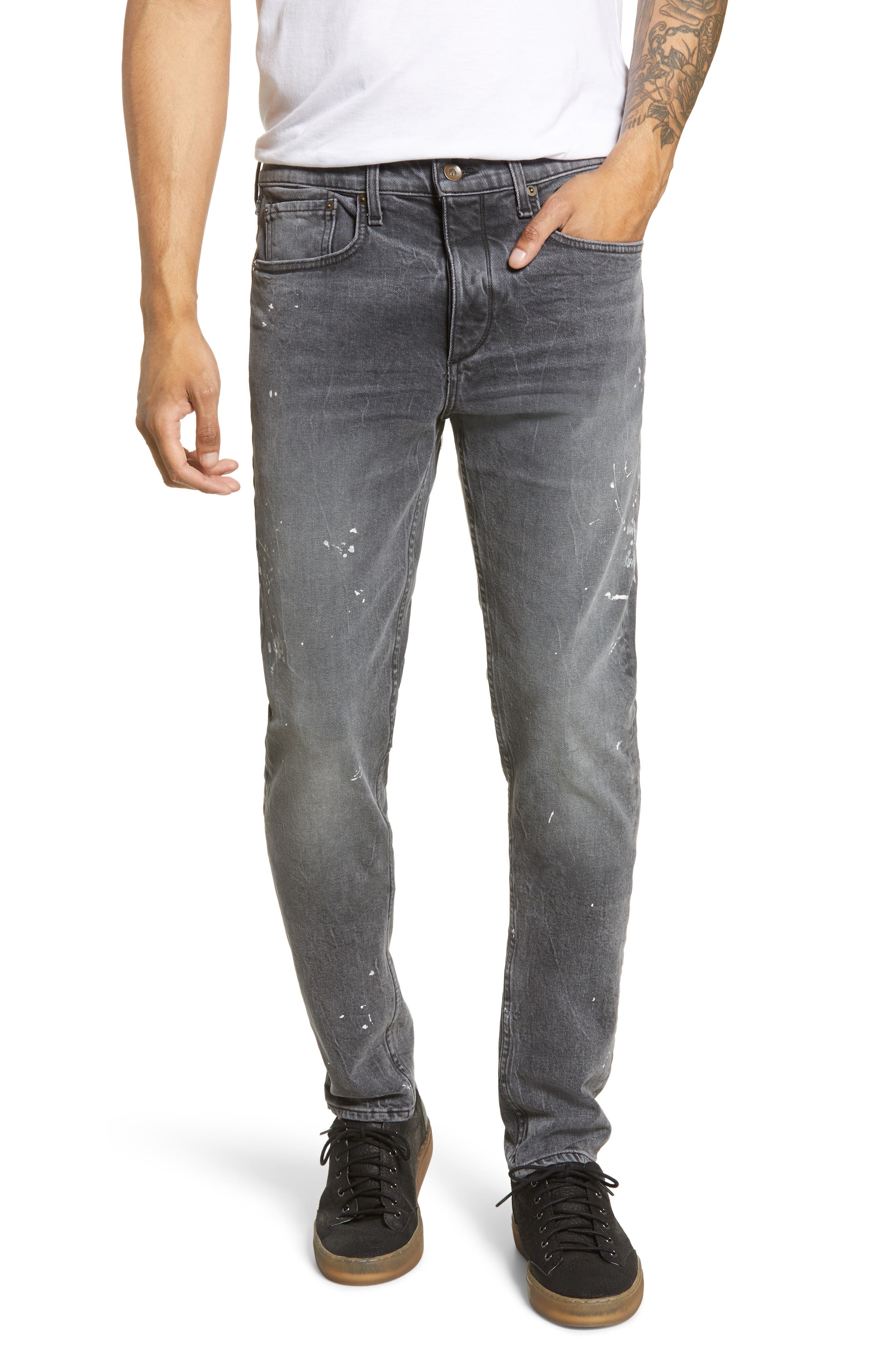 rag and bone paint splatter jeans