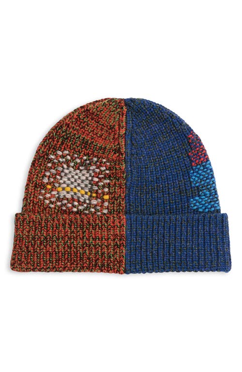 Waste Yarn Project X Celia Pym Colorblock One Of A Kind Beanie In Multicolored