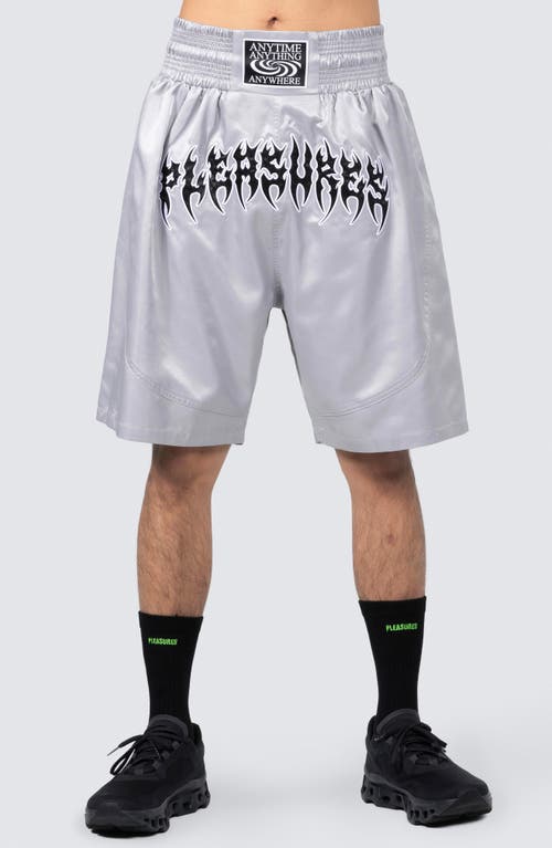 Anywhere Muay Thai Shorts in Silver