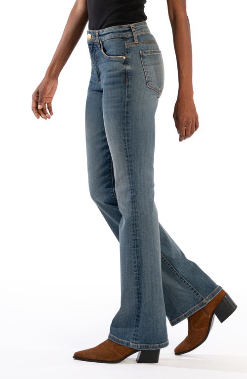 Shop Kut From The Kloth Ana High Waist Flare Jeans In Greatness