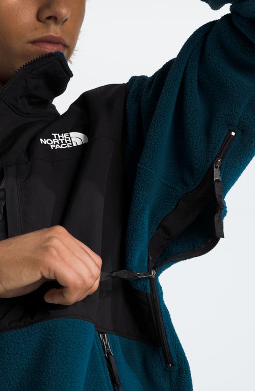 Shop The North Face Retro Denali Jacket In Midnight Petrol/tnf Black