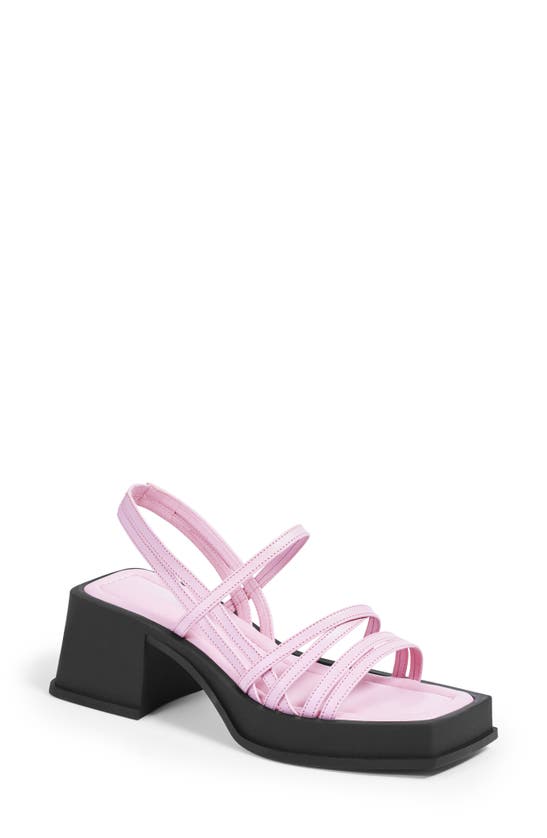 Shop Vagabond Shoemakers Hennie Platform Sandal In Mauve