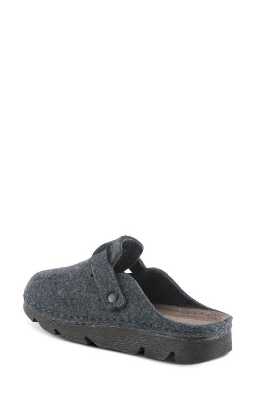 Flexus By Spring Step Clogger Mule In Navy