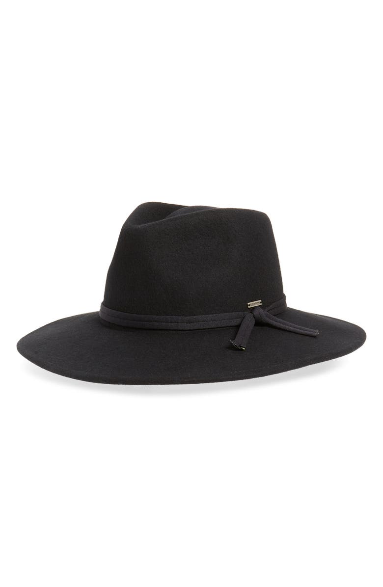 Brixton Joanna Packable Hat, Main, color, BLACK