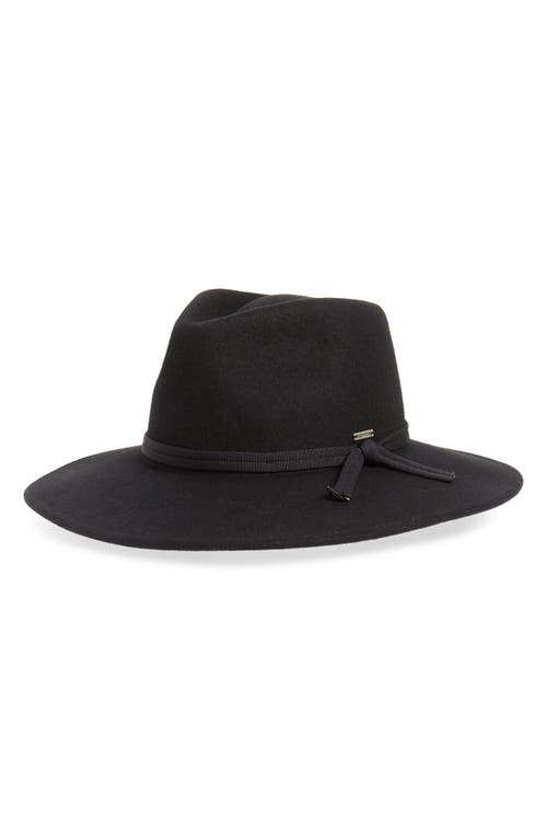 Joanna Packable Hat in Black