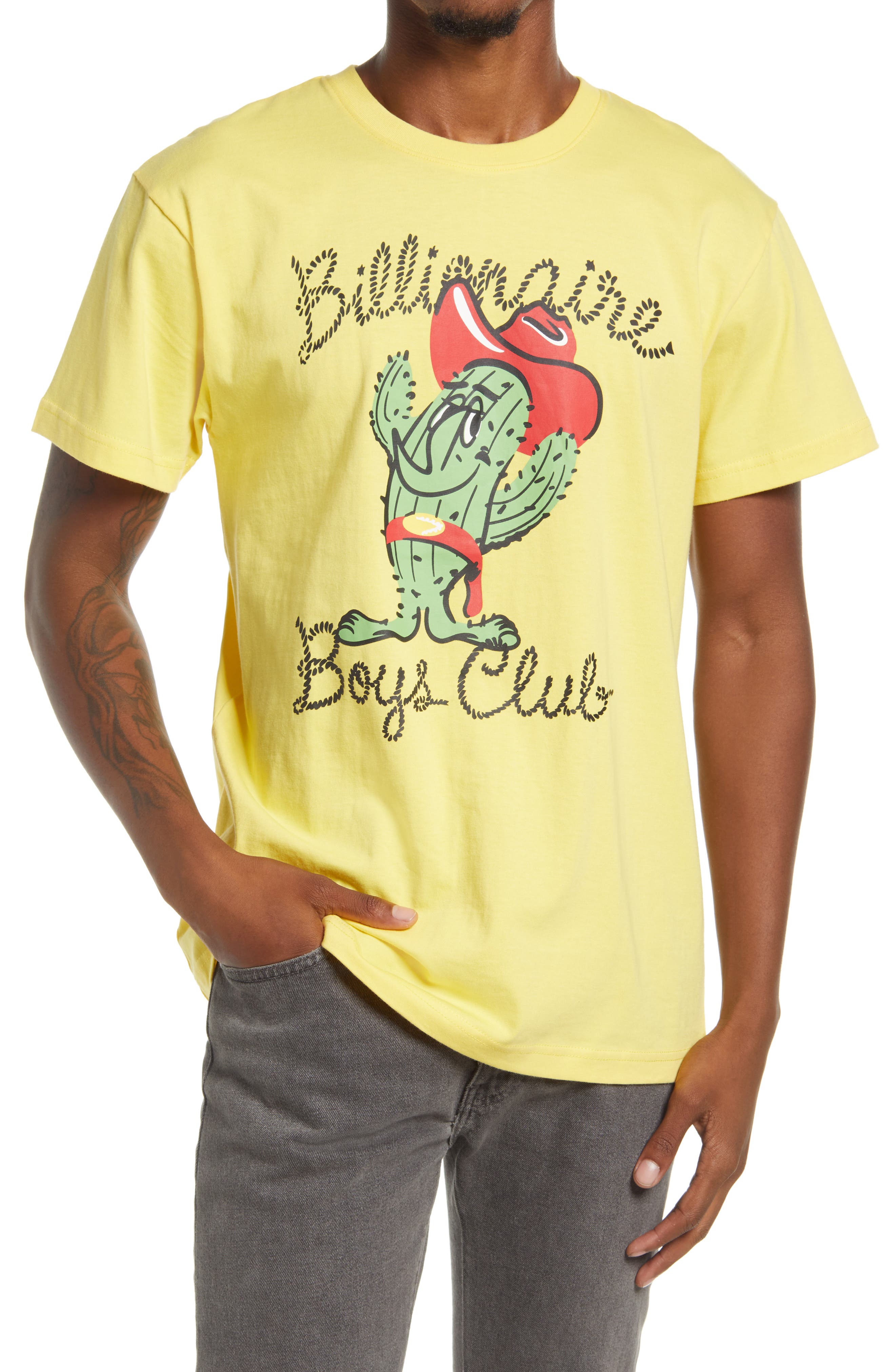 Billionaire Boys Club Salsa Graphic Tee in Goldfinch at Nordstrom, Size Medium