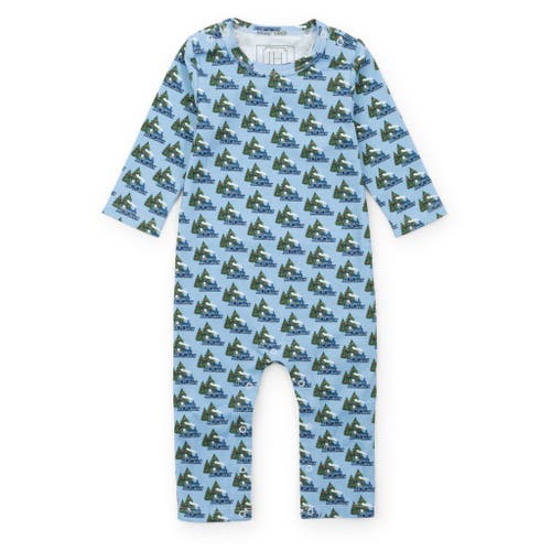 Shop Lila And Hayes Thompson Boys' Romper In North Pole Express