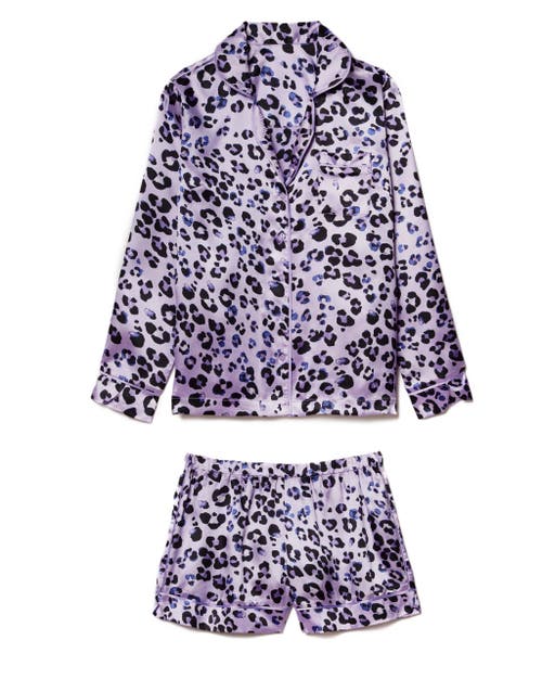 Shop Adore Me Sam Pajama Set In Animal Purple