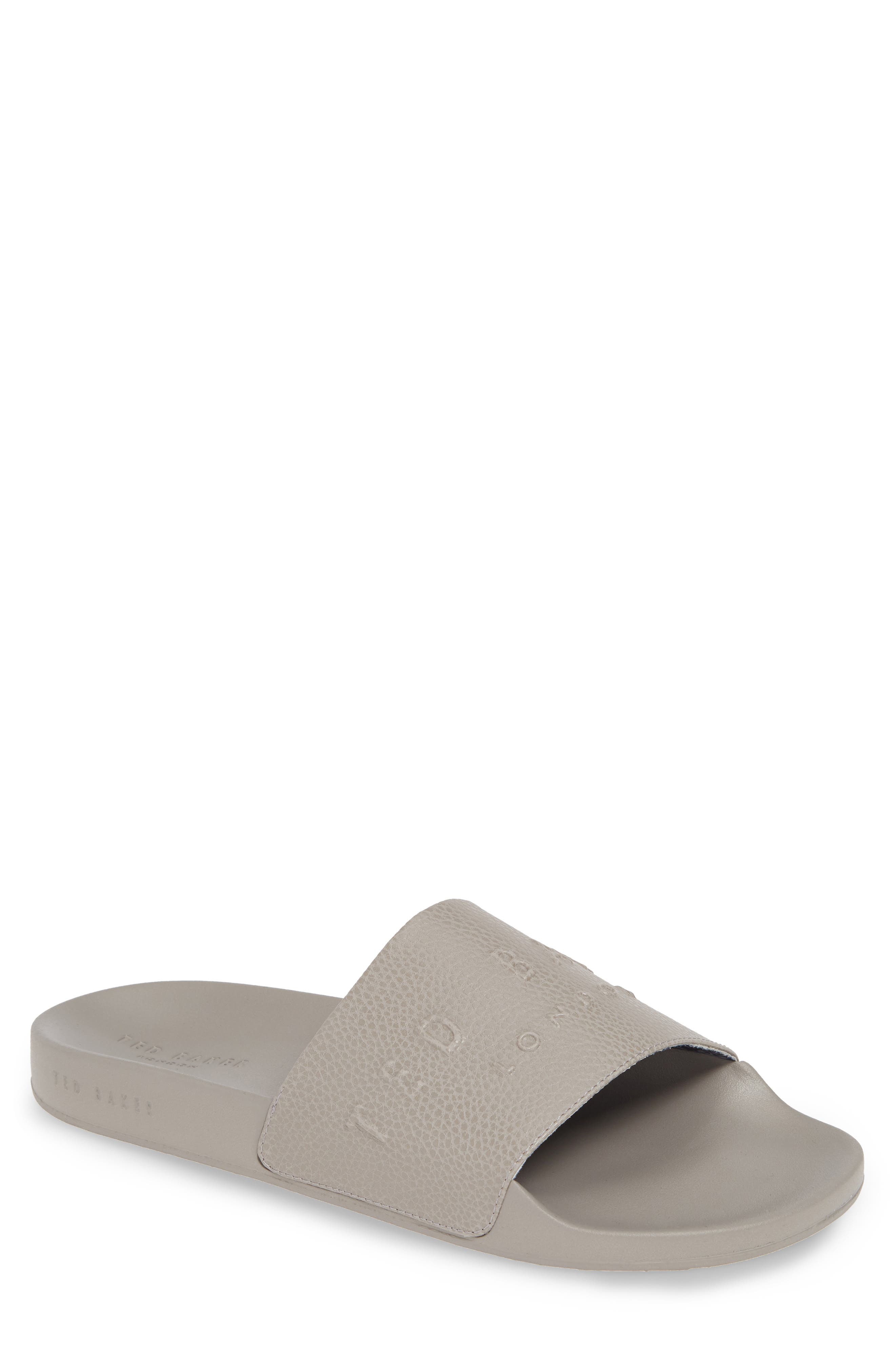 grey ted baker sliders