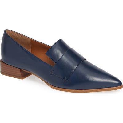 Sarto By Franco Sarto Nebby 2 Pointy Toe Loafer, Blue