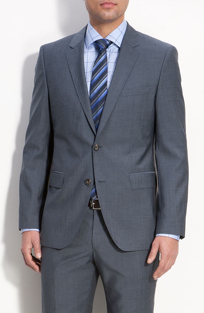 BOSS Black 'James/Sharp' Trim Fit Mohair Suit | Nordstrom