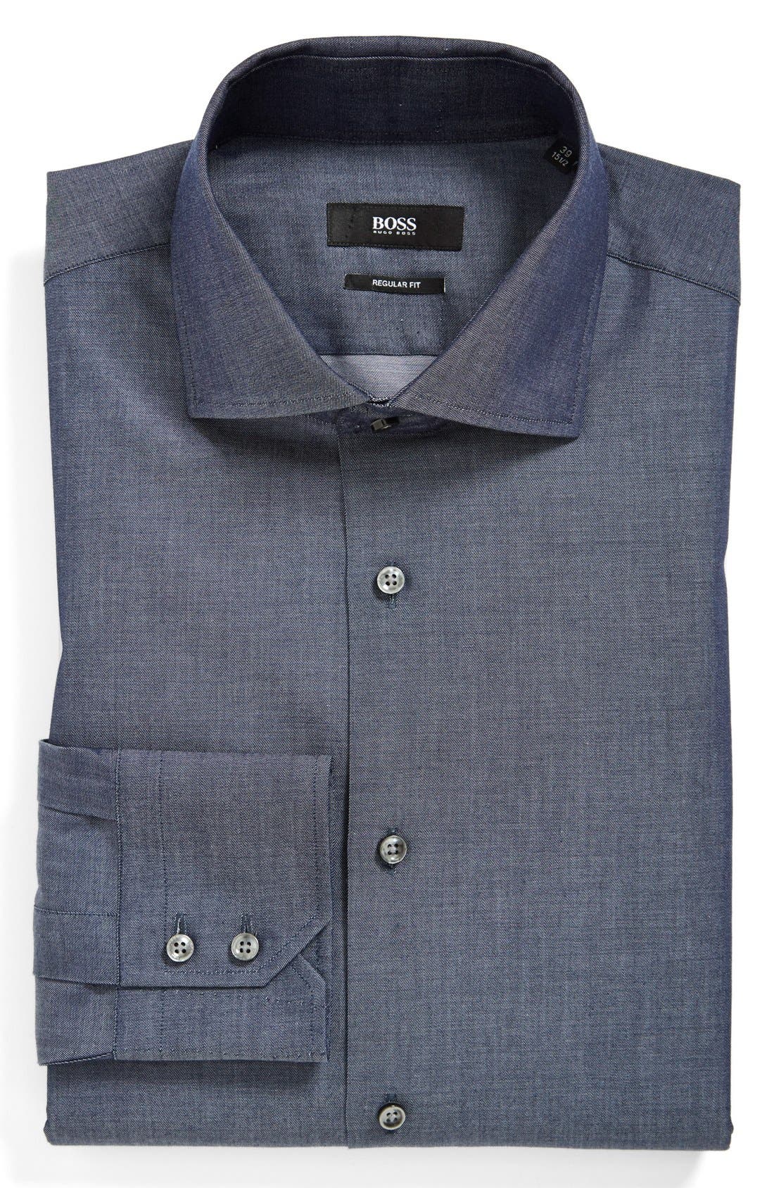 BOSS HUGO BOSS WW Regular Fit Dress Shirt Nordstrom