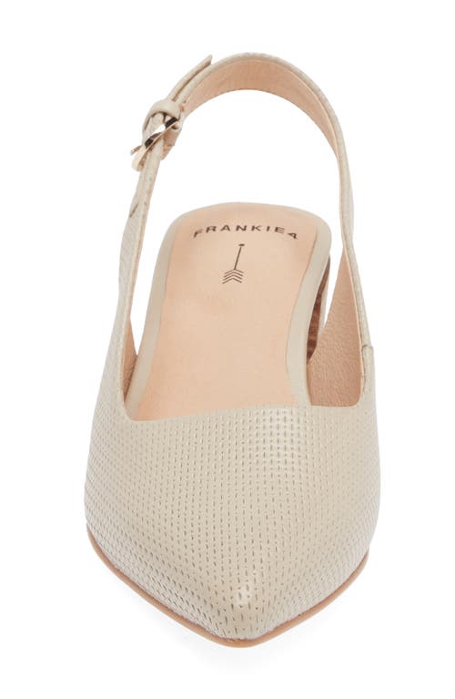 FRANKIE4 FRANKIE4 JULIETT III POINTED TOE SLINGBACK PUMP