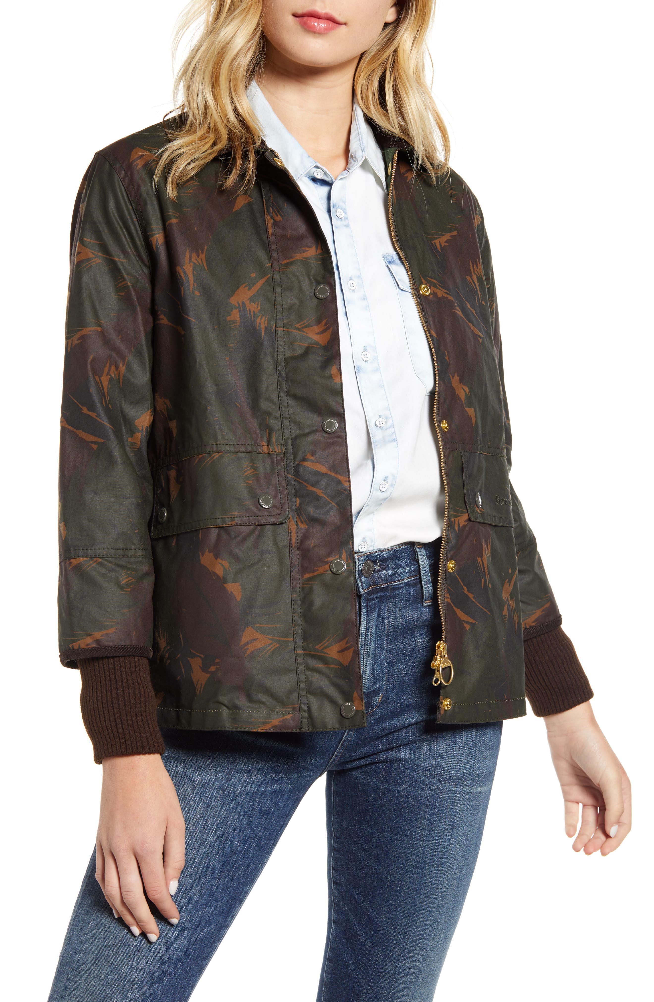 barbour quilted women