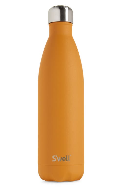 S'Well 25-Ounce Insulated Stainless Steel Water Bottle in Golden Orange Hour at Nordstrom