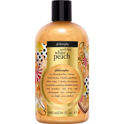 Philosophy Sparkling White Peach Shampoo, Shower Gel & Bubble Bath