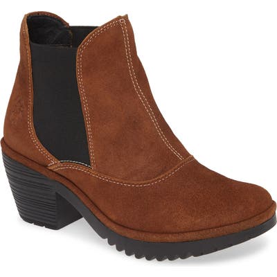 Fly London Wote Chelsea Boot, Brown