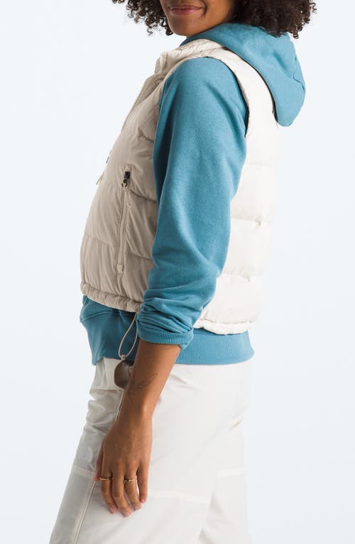 The North Face Women's Hydrenalite Down A-line Vest In White Dune