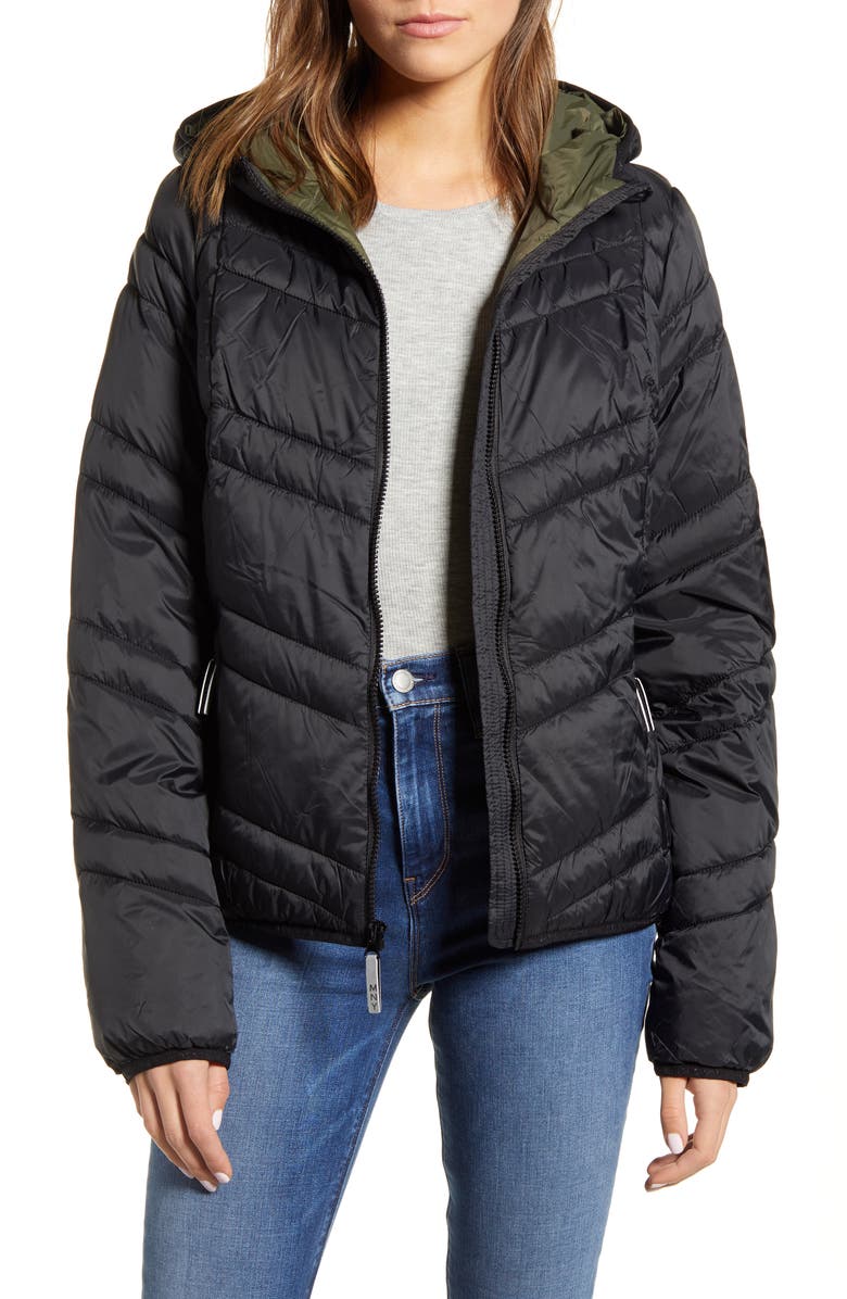 Marc New York Hooded Packable Jacket | Nordstrom