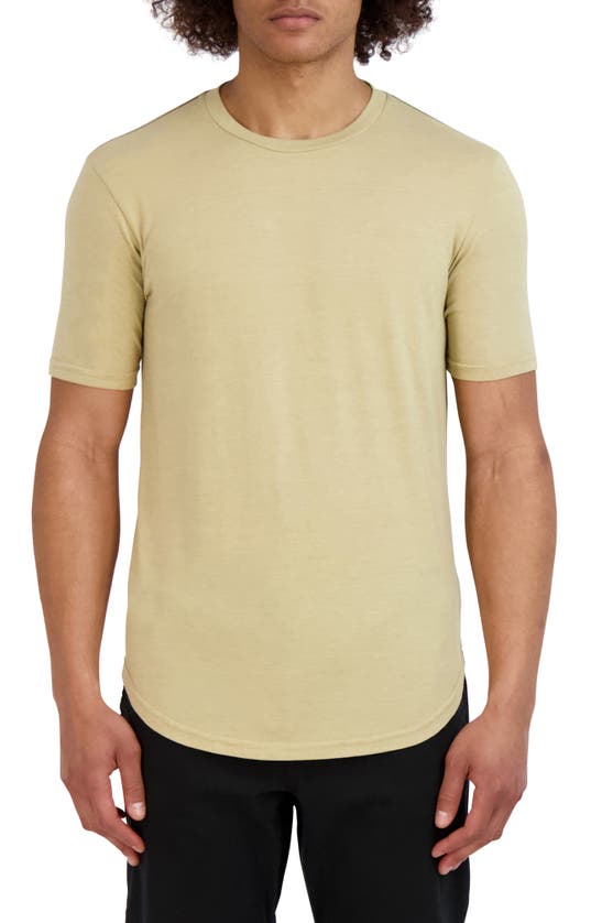 Goodlife Tri-blend Scallop Crew T-shirt In Incense