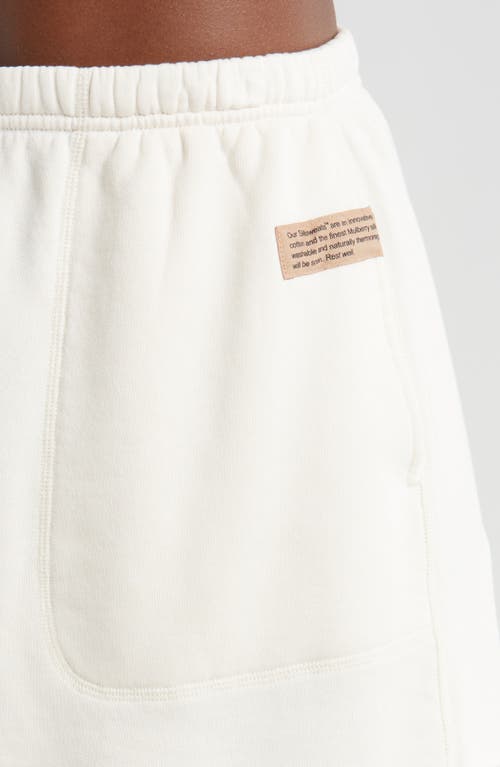 Shop Lunya Silksweats™ Reversible T-shirt In Sway Birch White